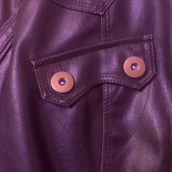 Frida faux. Leather jacket - Picture 2 of 8